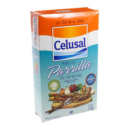 Sal Para Parrilla Entrefina CELUSAL 1kg