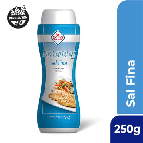 Sal Fina . Dos Ancla Sal 250 Grm