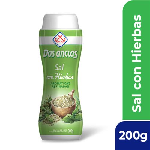 Sal C/Hierba Dos Ancla Sal 200 Grm