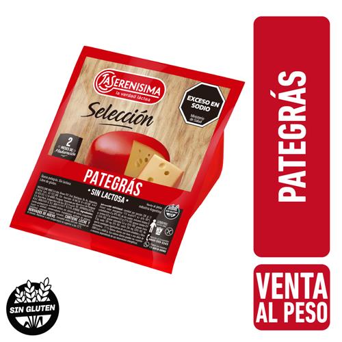 Queso Pategrás La Serenísima - Unidad Aprox. 340g