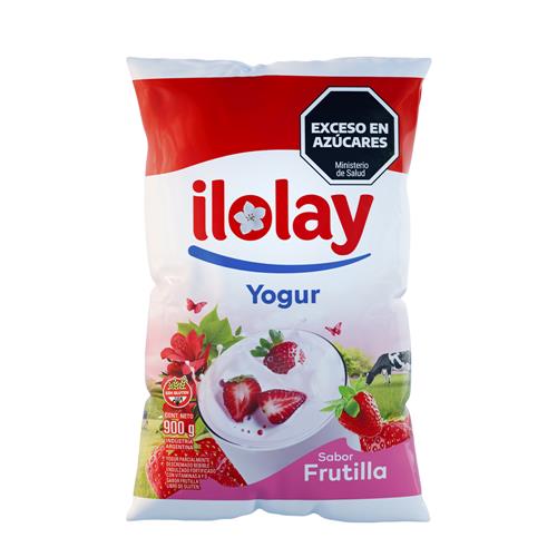 Yogur Entero ILOLAY Frutilla Bebible 1kg