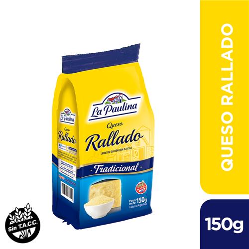Queso Rallado LA PAULINA 150g