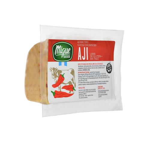 Queso Gouda Ají Migue X 1 Kg