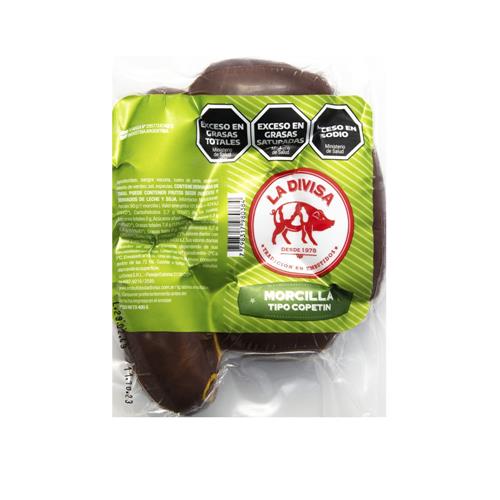 Morcilla La Divisa Tipo Copetin 400g