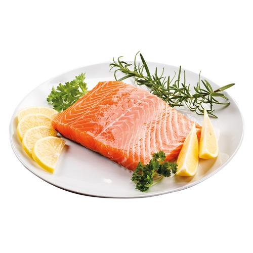 Salmon Rosado Filete Con Piel Despinado Congelado X Kg