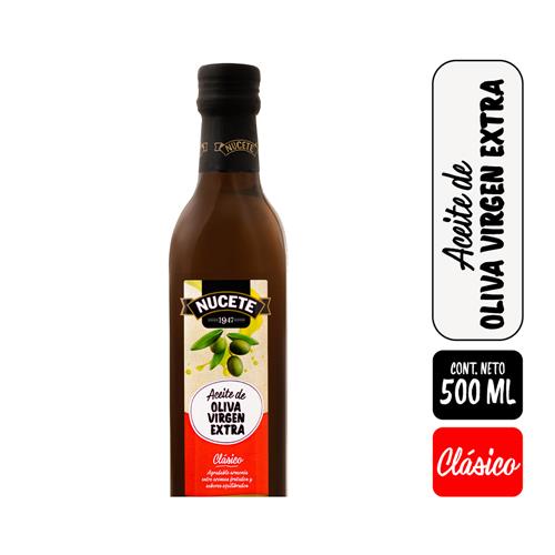 Aceite Oliva Virgen Extra NUCETE Botella 500 Ml