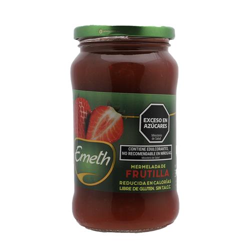 Mermelada Frutillas EMETH Light Frasco 390 Gr