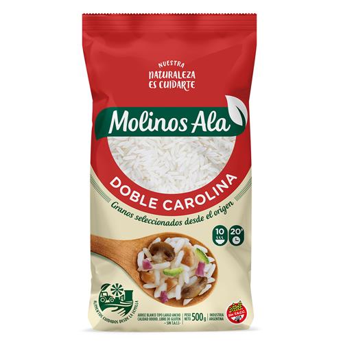 Arroz Doble Molinos Ala Paq 500 Grm