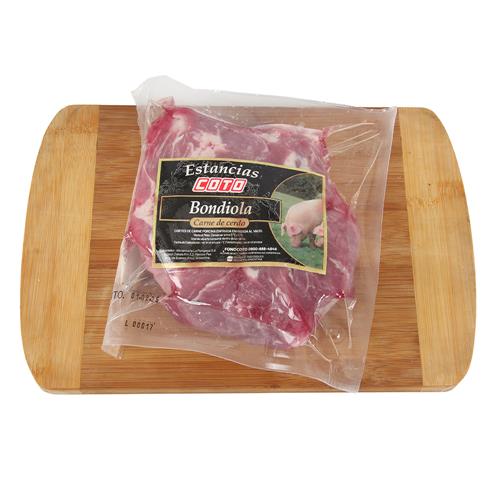 Bondiola De Cerdo (peso Mínimo De La Unidad 800g) X KG