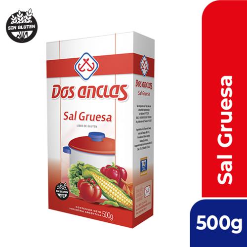 Sal Gruesa . Dos Anclas Est 500 Grm