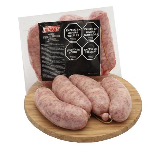 Chorizo De Cerdo COTO Envasado Al Vacio X Kg (Peso Mínimo De La Unidad 440gr)
