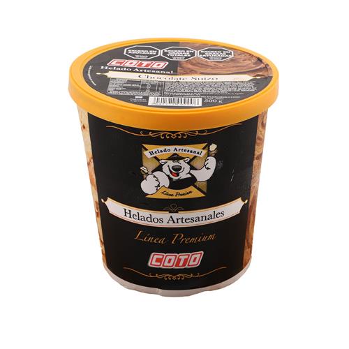 Helado Coto Chocolate Suizo Pot 500 Grm