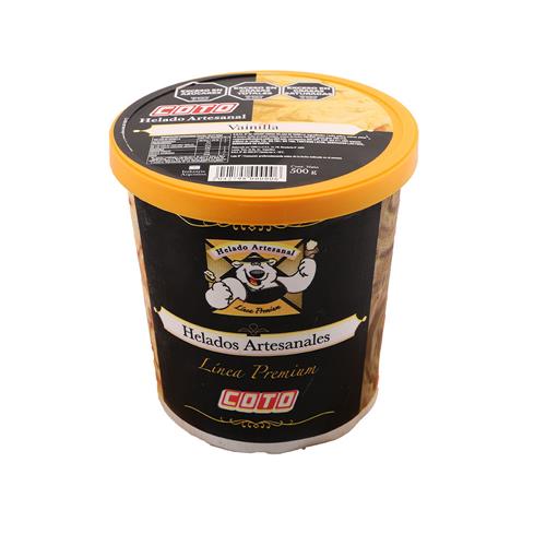 Helado Coto Vainilla Pot 500 Grm