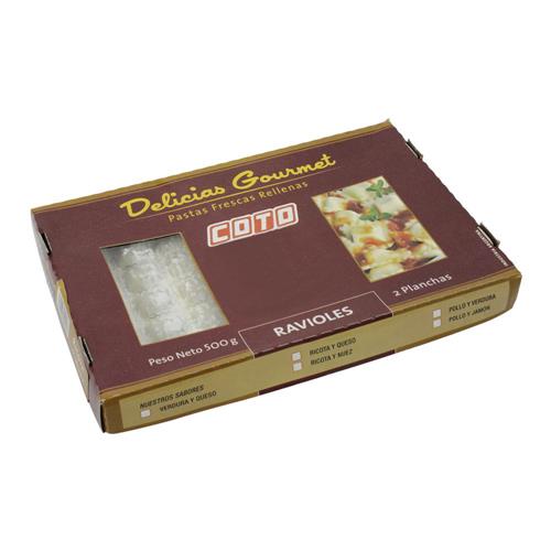 Ravioles De Ricota Y Nuez 520g