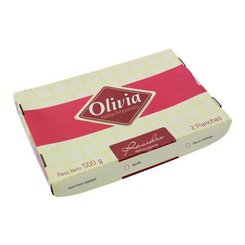 Ravioles Ricota Olivia 520g