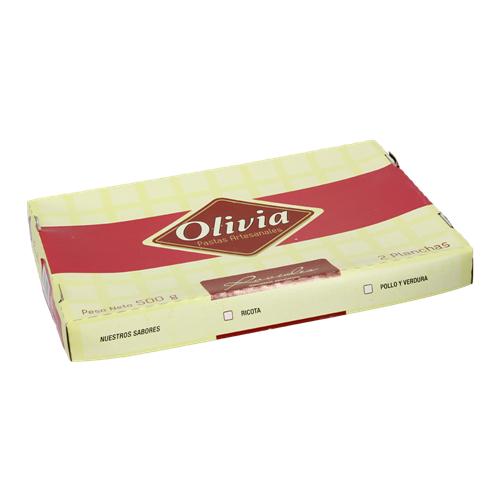 Ravioles Pollo Y Verdura Olivia 520g