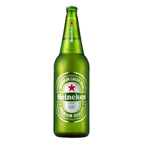Cerveza Lager HEINEKEN Botella 1 L