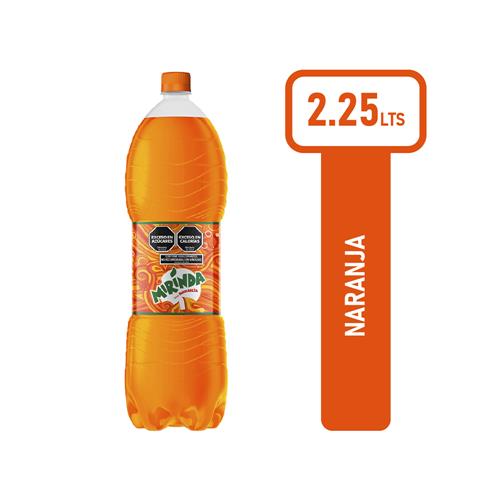 Gaseosa MIRINDA 2.25 L