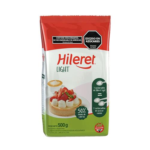 Azúcar HILERET Light 500 Gr