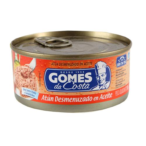 Atun En Aceite GOMES DA COSTA Desmenuzado Lata 170 Gr