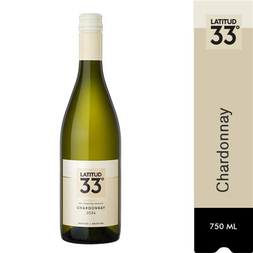 Vino Latitud 33 Chardonnay 750ml