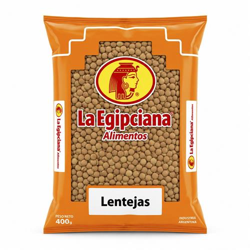 Lentejas LA EGIPCIANA Bol 400 Gr
