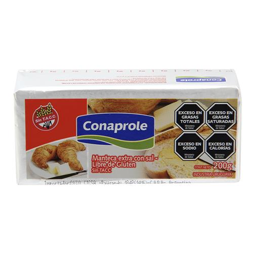 Manteca Salada CONAPROLE Paq 200 Grm
