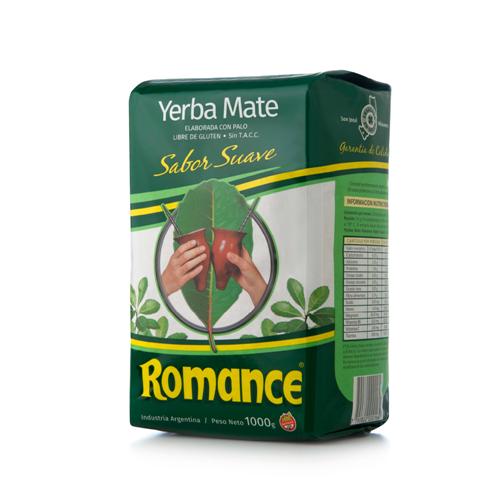 Yerba Mate Suave ROMANCE Paq 1 Kg