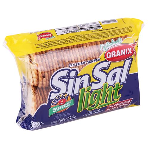 Galletitas Sin Sal Light GRANIX 360g