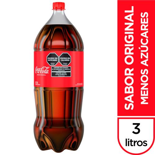 Gaseosa Coca-Cola Sabor Original 3 Lt