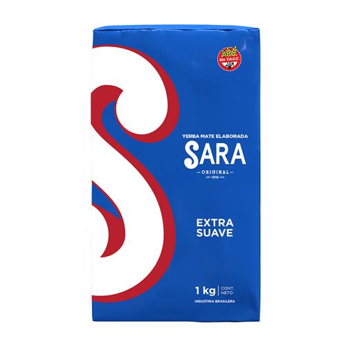 Yerba Mate SARA Extra Suave Paquete 1 Kg