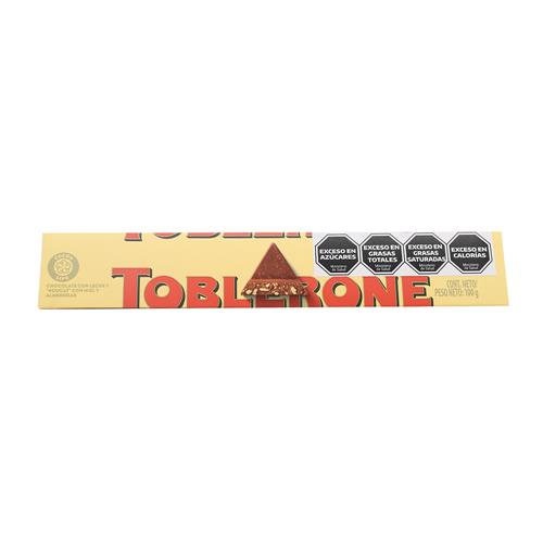 Chocolate TOBLERONE Con Leche Tab 100 Grm