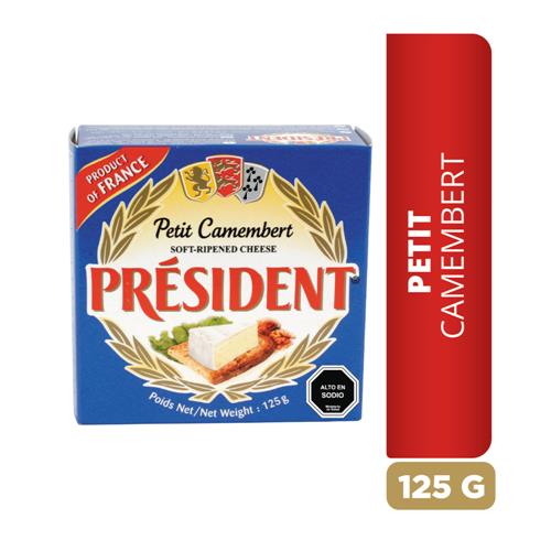 Queso Camembert President Lat 125 Grm