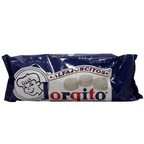 Alfajor Jorgito Mini Blanco Paquete 25 Gr 6 Unidades