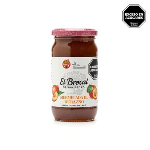 Mermelada Durazno EL BROCAL Frasco 420 Gr