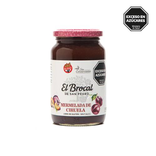 Mermelada Ciruela EL BROCAL Frasco 420 Gr