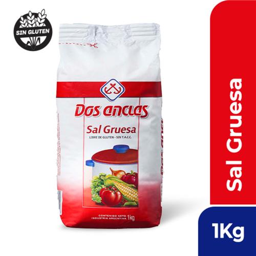 Sal Gruesa DOS ANCLAS 1kg