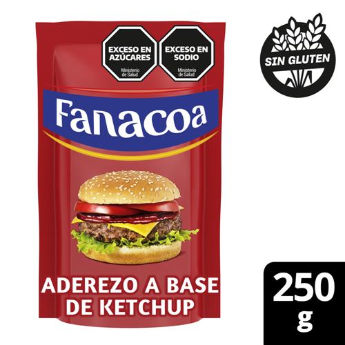 Aderezo a base de Ketchup Fanacoa 250g