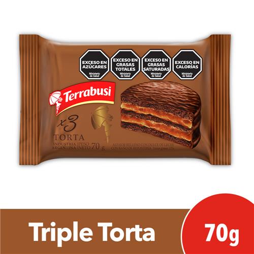 Alfajor TERRABUSI Triple Torta 70g