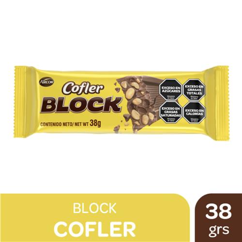 Chocolate Block Con Maní 38 Grm