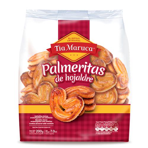 Galletitas Tía Maruca Palmeritas de Hojaldre 200g