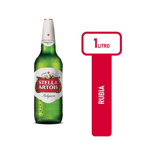 Cerveza Lager STELLA ARTOIS Botella 975 Cc