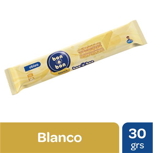 Oblea Blanca BON O BON 30g