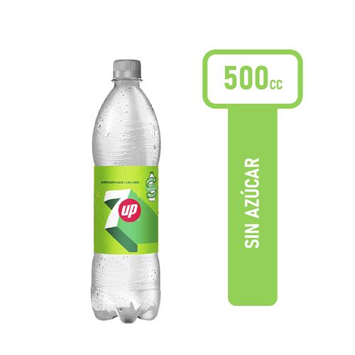 Gaseosa SEVEN UP Free Botella 500 Cc