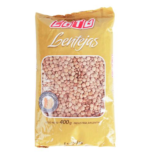Lentejas COTO Bolsa 400 Gr