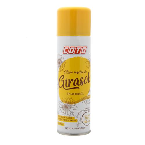 Aceite Girasol COTO Aerosol 120 Gr