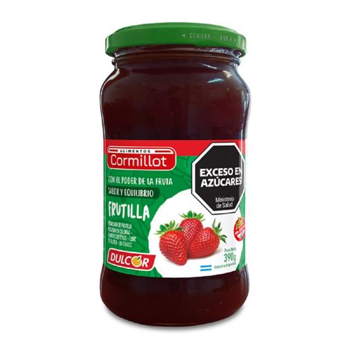 Mermelada Sabor Frutilla Cormillot 390g