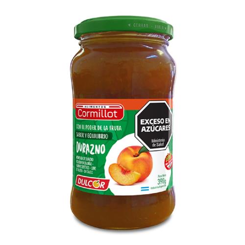 Mermelada Sabor Durazno Cormillot 390g