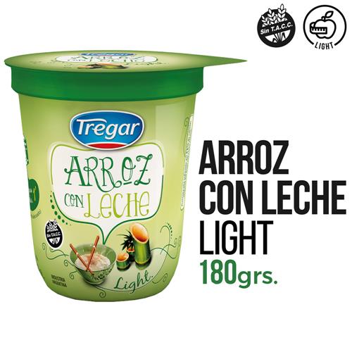 Arroz Con Leche TREGAR Light 180 Gr