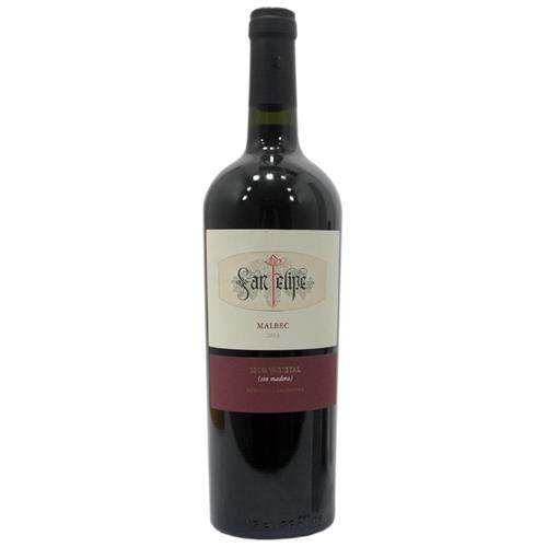 Vino Malbec SAN FELIPE S/Madera Bot 750 CC